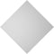 Ekena Millwork Diamond Surface Mount PVC Gable Vent: Functional, w/ 3-1/2"W x 1"P Standard Frame, 16"W x 16"H GVPDI16X1601SF - alternate 2